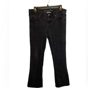 American Eagle Outfitters Black Boot Cut Jeans